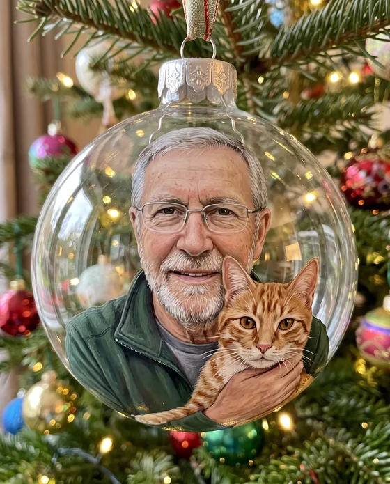 Example of the Christmas ornament style, created with Galapaw