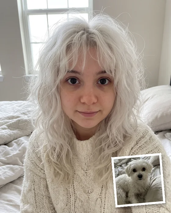 Example of the Your pet as a human style, created with Galapaw