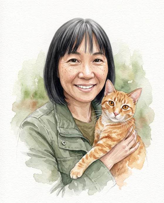 Example of the Watercolor style, created with Galapaw
